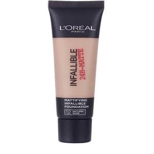 LOreal 24H-Matte Waterproof Foundation 12 Natural Rose 35ml Nude