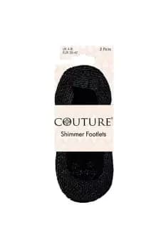 Shimmer Liner Socks (Pack of 2)