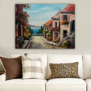 189253508_70100 Multicolor Decorative Canvas Painting