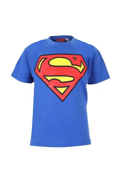 DC Comics Comics Logo T-Shirt - Blue 12 - 13 Years