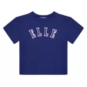 Elle Elle Fitted T-Shirt Child Girls - Blue