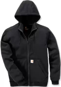 Carhartt Wind Fighter Zip Hoodie, black, Size L, black, Size L