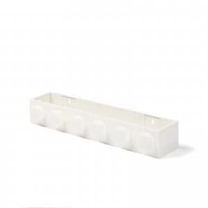 LEGO Storage Book Rack - White