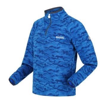Regatta Junior Highton Overhead Fleece - ImpBlueCamo