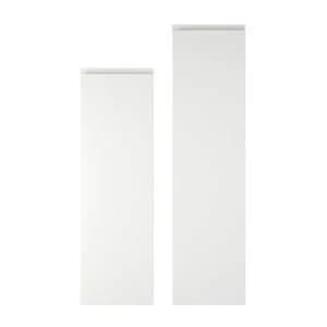 Cooke Lewis Appleby High Gloss White Tall larder door W300mm Set of 2