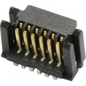 Edge connector pins 114711 Total number of pins 6 No. of rows 1