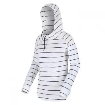 Regatta Merindah Overhead Hoodie - White/Navy