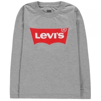 Levis Levis Long Sleeve Batwing T Shirt - Grey 078