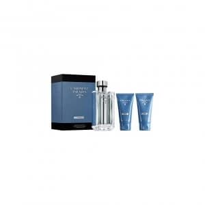 Prada LHomme LEau Gift Set 100ml Eau de Toilette + 75ml Shower Cream + 75ml Facial Cleanser