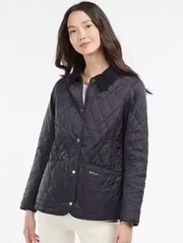Barbour Annandale Quilt Jacket- Navy, Blue, Size 12, Women