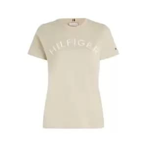 Tommy Hilfiger Varsity Crewneck T-Shirt - Beige