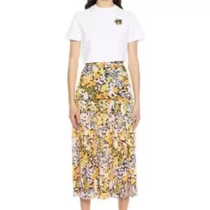 Ted Baker Renako Embroidered T-Shirt - White