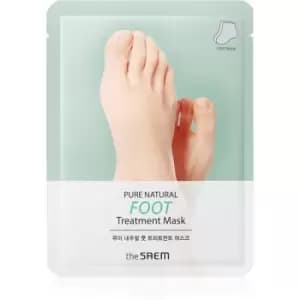 The Saem Pure Natural Foot Treatment Hydrating Mask for Legs 16 g