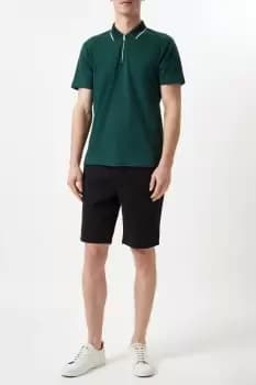 Mens Classic Black Chino Shorts