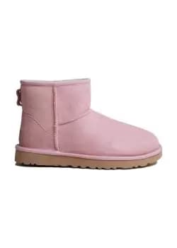 Ugg Womens Classic Mini Boot In Pink Cloud