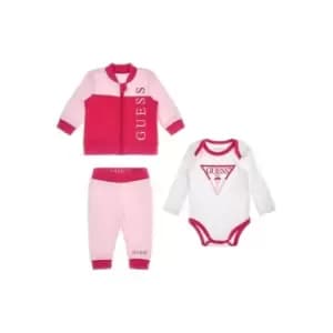 Guess Guess 3 PC Tracksuir Bb34 - Pink