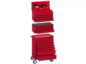 Teng TC816SV 16 Drawer Tool Chest and Roller Cabinet Stack