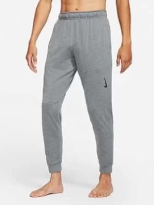 Nike Train Dry Fit Yoga Pant, Grey, Size L, Men