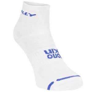 Hilly Lite Anklet Socks Unisex - White/Grey
