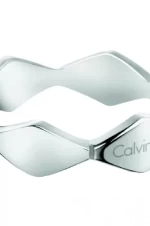 Ladies Calvin Klein Stainless Steel Size L Snake Ring KJ5DMR000106