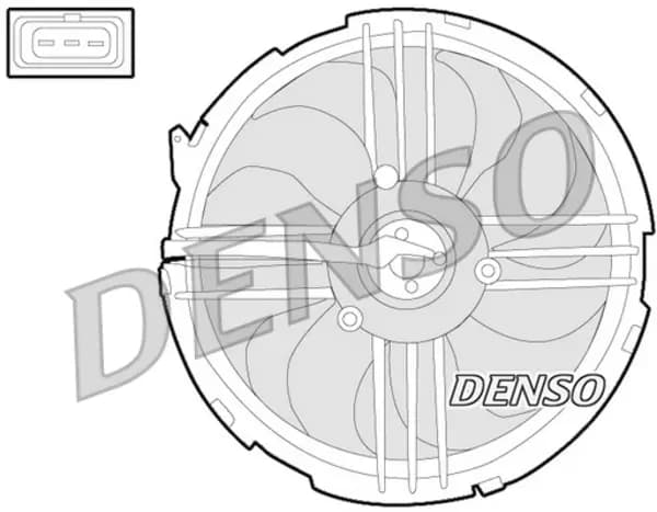 Denso DER32009 Engine Cooling Fan