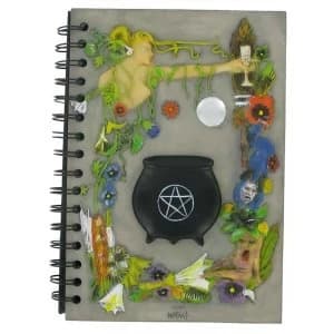 Witch Couldron Magnetic Notebook 22cm