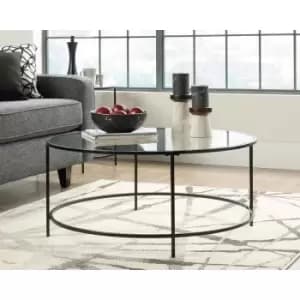 Teknik Office Hampstead Park Grand Walnut Round Coffee Table, none