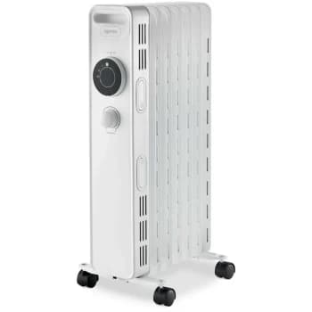 Oil Filled Radiator, 1.5kW/1500W, Overheat Protection, White - IG2615 - Igenix