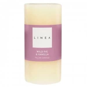 Linea Linea Pillar Candle - Wild Fig and Vanilla