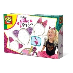 SES CREATIVE Fashion Glitter Bow & Ears