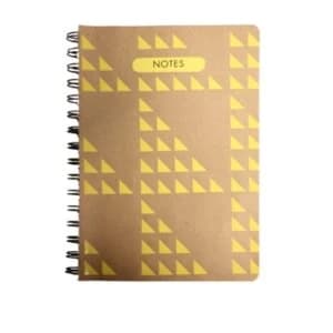 GEOART: Medium Spiral-bound Notebook