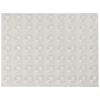 Toolcraft 2008C126-C Transparent Rubber Foot Ø 7.9mm - 126 Pack