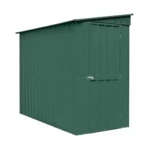 4' x 8' Lotus Lean-To Heritage Green Metal Shed (1.24m x 2.42m)