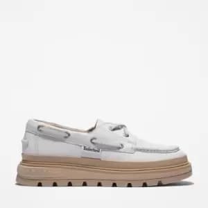 Timberland Greenstride Ray City Boat Shoe For Her In White, Size 6