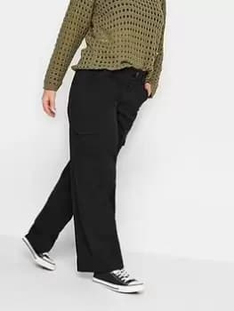 PixieGirl Petite Twill Loose Utility, Black, Size 12, Women