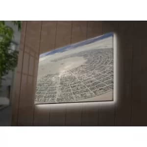 4570DACTBURN-007 Multicolor Decorative LED Lighted Canvas Painting