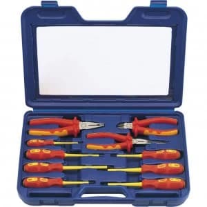 Draper Expert 10 Piece Insulated Plier and Screwdriver Set