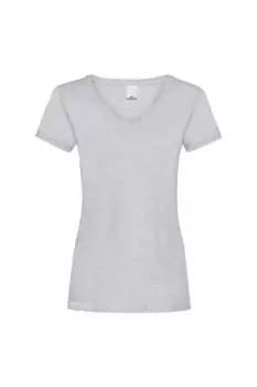 Value Fitted V-Neck Short Sleeve Casual T-Shirt