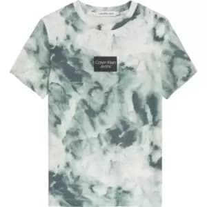 Calvin Klein Jeans Tie Dye Aop T-Shirt - Multi