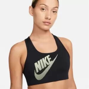 Nike Nk Df Swsh Nonpded Bra Dnc - Black