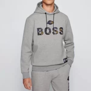 Hugo Boss X NBA Lakers Pullover Hoodie Medium Grey Size S Men