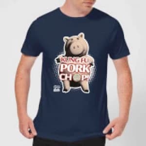 Toy Story Kung Fu Pork Chop Mens T-Shirt - Navy - L