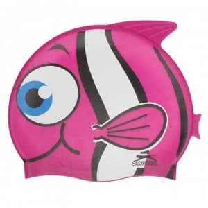 Slazenger Kids Fun Silicone Cap - Pink Fish