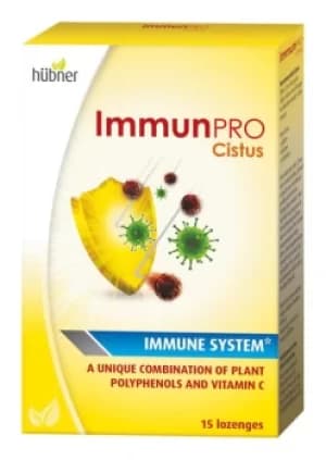 Hubner Hubner Immun Pro Cistus 15 lozenges