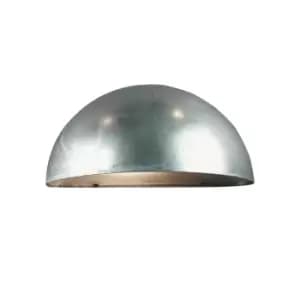 Scorpius Maxi Outdoor Down Wall Lamp Galvanized, E27, IP33