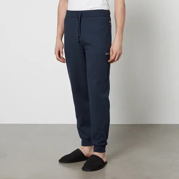 BOSS Bodywear Cotton-Blend Waffle Jersey Sweatpants - XXL