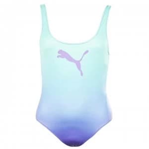 Puma Logo Swimsuit - Green