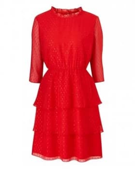 Junarose Tiered Skirt Dress