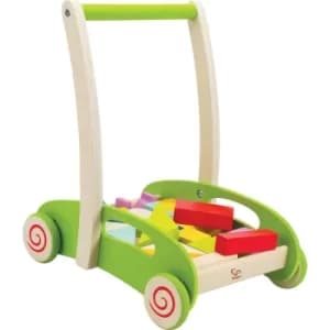 Hape Block and Roll Push Along Toy
