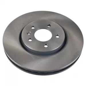 Pair of Brake Discs 39210 by Febi Bilstein Front Axle